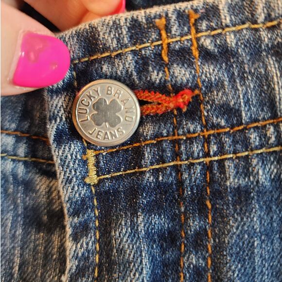 Lucky Brand Women's Denim Blossom Wonder Jean 90's Y2K Low Rise - Picture 6 of 13